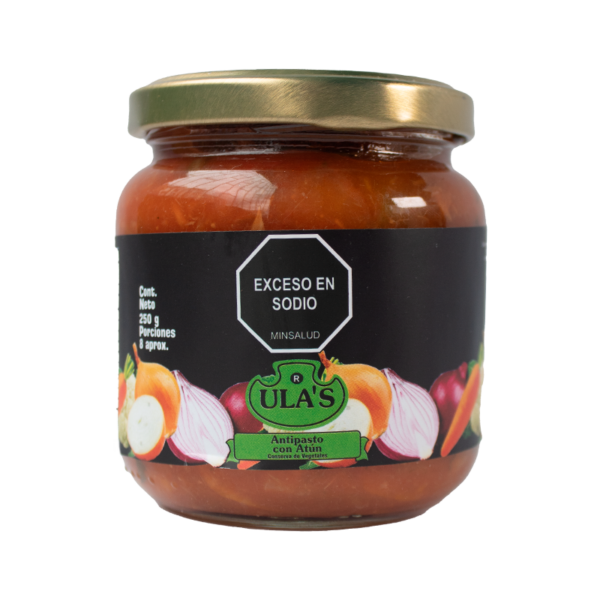 Antipasto con Atún 250g
