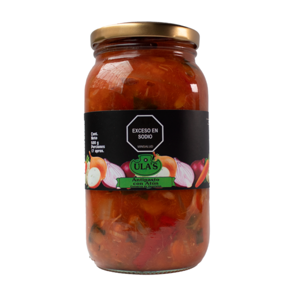 Antipasto con Atún 500g