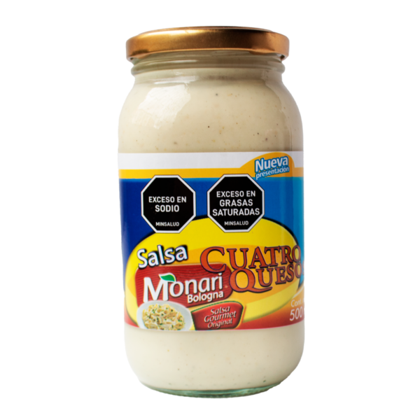 Salsa Cuatro Quesos 500g