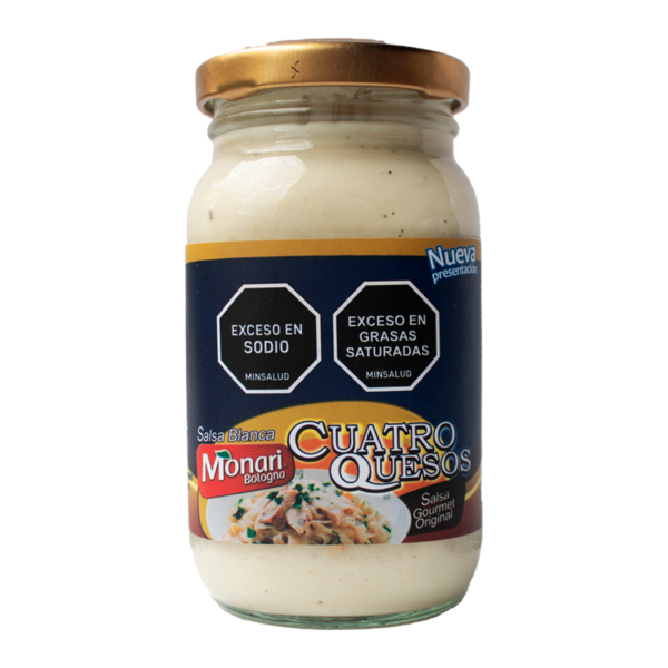 Salsa Cuatro Quesos 250g